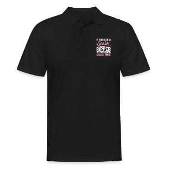 If You See A Seam Ripper Now Is Not A Good Time - Men's Polo Shirt - black - Front - Kai (181cm)