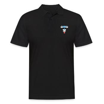 Vache Bavaroise - Polo Homme - noir - Devant - Kai (181cm)