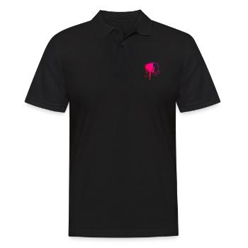 Herren Unihockeyspielen Salibandy Unihockey - Männer Poloshirt - Schwarz - Vorne - Kai (181cm)