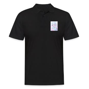 Anime, Fille d’anime, Fille d’anime, Elfe - Polo Homme - noir - Devant - Kai (181cm)