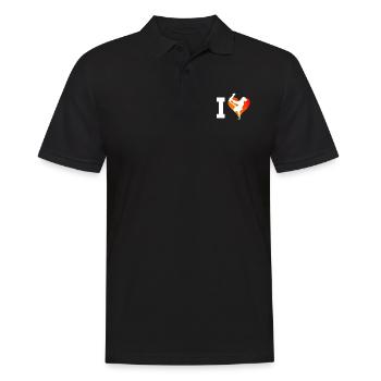 Skater Femmes Skateboard Skateboarder - Polo Homme - noir - Devant - Kai (181cm)
