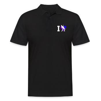 Guitar Electric guitar electronic guitar Guitar - Men's Polo Shirt - black - Front - Kai (181cm)