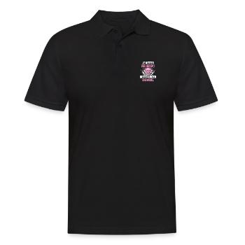 Patient Arzthelferin Krankenschwester Ärztin - Männer Poloshirt - Schwarz - Vorne - Kai (181cm)