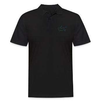 Boulder Bouldering Grimpeur Hommes Escalade - Polo Homme - noir - Devant - Kai (181cm)