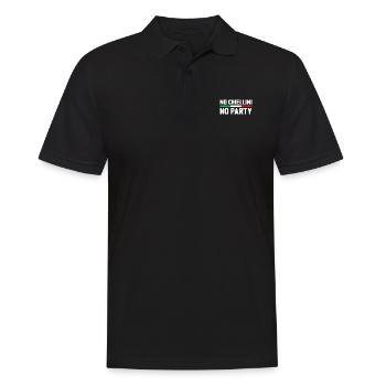 CHIELLINI ITALIE DRAPEAU ITALIEN FOOTBALL - Polo Homme - noir - Devant - Kai (181cm)