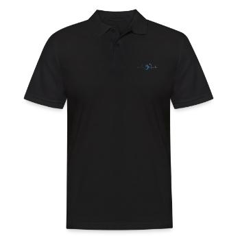 Jeux de volleyball masculin Joueurs de volleyball - Polo Homme - noir - Devant - Kai (181cm)