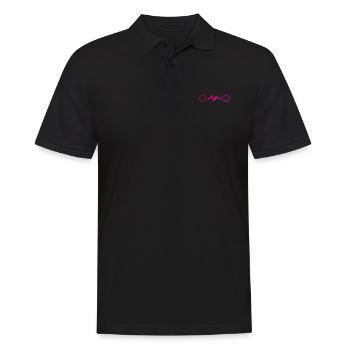 Jetski Sports nautiques Jet Ski Équitation Jet Ski Hommes - Polo Homme - noir - Devant - Kai (181cm)