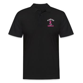 Je peux pas j'ai handball - Polo Homme - noir - Devant - Kai (181cm)