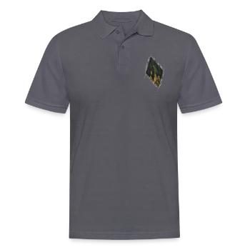 Forest - Men's Polo Shirt - charcoal grey - Front - Nico (186cm)