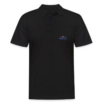 Kambodscha - Männer Poloshirt - Schwarz - Vorne - Kai (181cm)