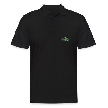 Komoren - Männer Poloshirt - Schwarz - Vorne - Kai (181cm)