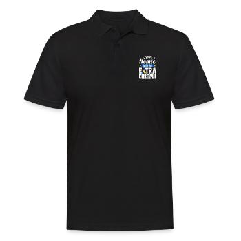 Sensibilisation au syndrome de Down - Polo Homme - noir - Devant - Kai (181cm)