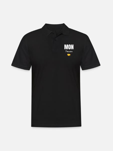 mon poussin - Polo Homme - noir