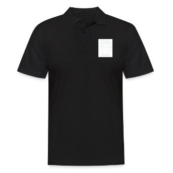 Insert Coffee Cup 2 LHTPHTBWT - Männer Poloshirt - Schwarz - Vorne - Kai (181cm)