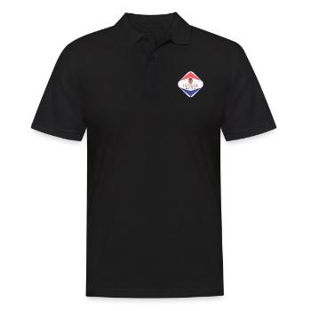 Istrien Hrvatska Kroatien Balkan Reise Urlaub Flag - Männer Poloshirt - Schwarz - Vorne - Kai (181cm)