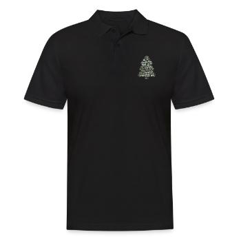 Ugly christmas - Männer Poloshirt - Schwarz - Vorne - Kai (181cm)