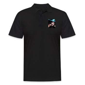 Halloween Scary Witch - Polo Homme - noir - Devant - Kai (181cm)