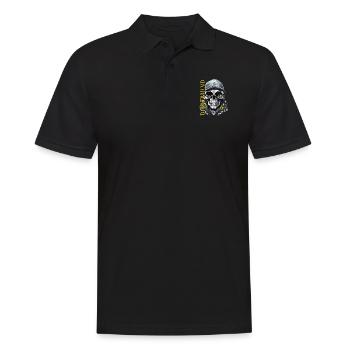 Dortmund T-Shirt Dortmunder Bekleidung - Männer Poloshirt - Schwarz - Vorne - Kai (181cm)