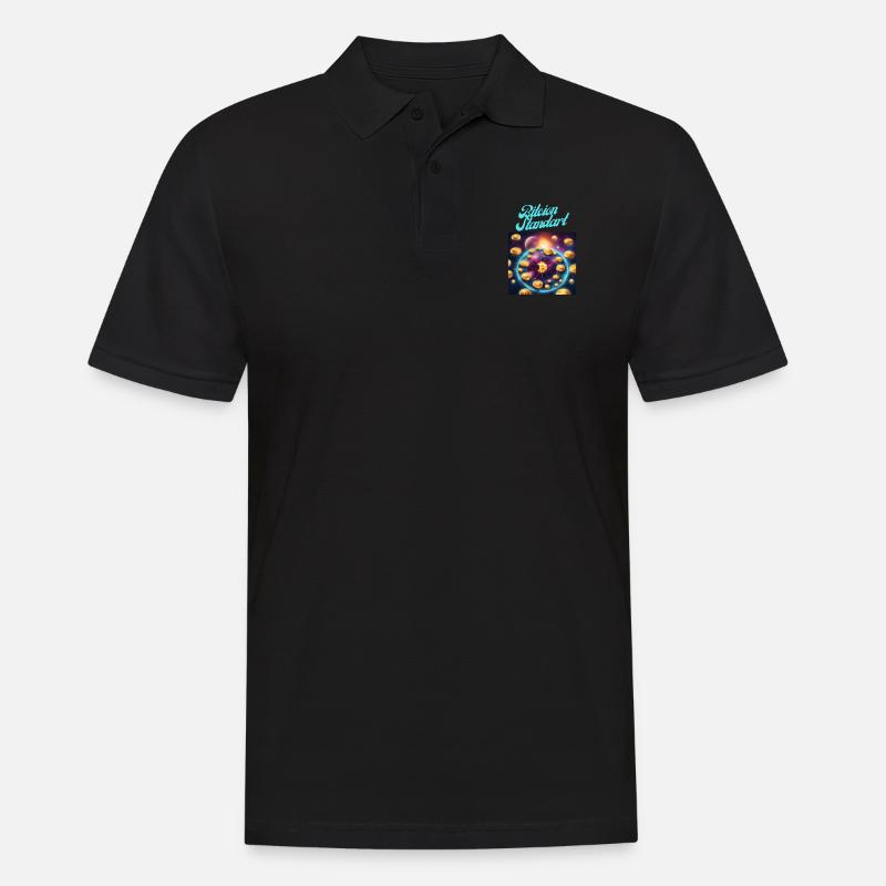 Bitcoin Standard - Männer Poloshirt - Schwarz