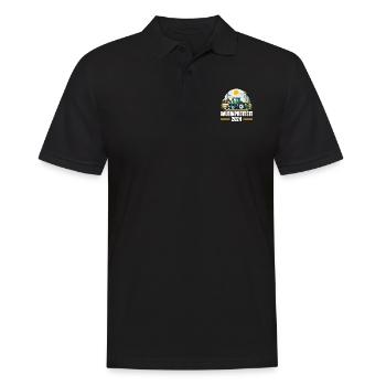 Unity and Determination in Agriculture - Men's Polo Shirt - black - Front - Kai (181cm)