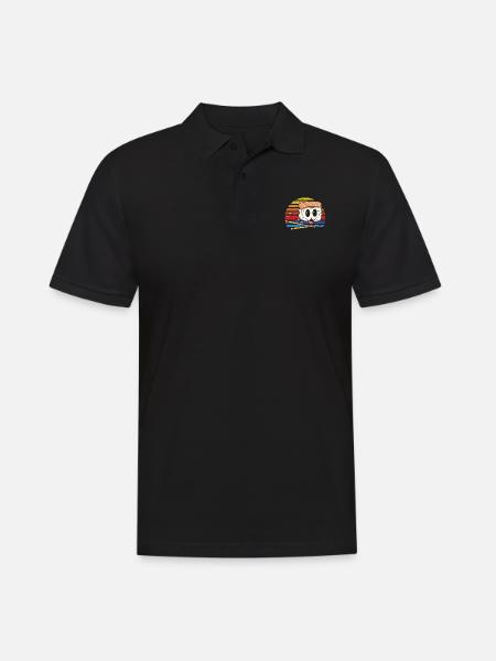 Sashimi Sushi Roll Kawaii Japan Maki Sushi - Men's Polo Shirt - black