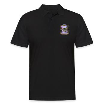 Curse Of Ramenses Egyptian Mythology - Men's Polo Shirt - black - Front - Kai (181cm)