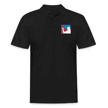 Darting Darted Unicorn Spieler Dart - Männer Poloshirt - Schwarz - Vorne - Kai (181cm)
