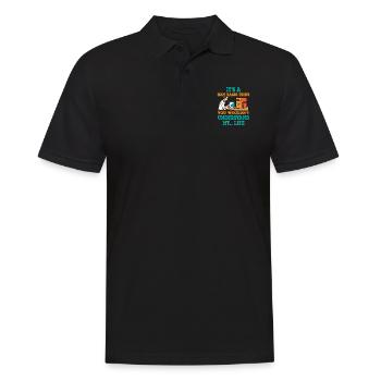 Radio You Wouldn't Understand Ham Radio - Men's Polo Shirt - black - Front - Kai (181cm)