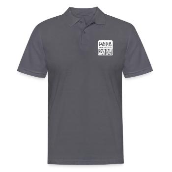 2005 - Männer Poloshirt - Anthrazit - Vorne - Nico (186cm)