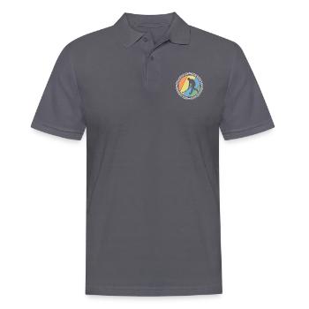 Joueur de hockey sur gazon « Pénalité » Sport de hockey - Polo Homme - charbon - Devant - Nico (186cm)