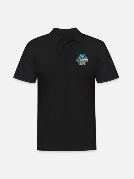 Gift for Lysienn - Men's Polo Shirt - black