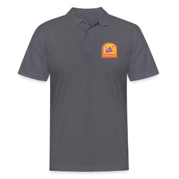 Selbstgemachte Torte Kuchen - Männer Poloshirt - Anthrazit - Vorne - Nico (186cm)