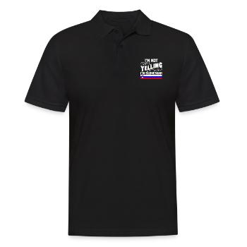 Slowenen Slowenische Flagge Slowenien Volk - Männer Poloshirt - Schwarz - Vorne - Kai (181cm)
