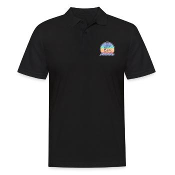 Känguru Australier Flagge Souvenir Melbourne - Männer Poloshirt - Schwarz - Vorne - Kai (181cm)