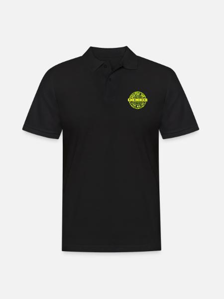 Gift for Chemist - Men's Polo Shirt - black