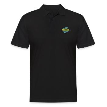 Freizeit Aurelio - Männer Poloshirt - Schwarz - Vorne - Kai (181cm)