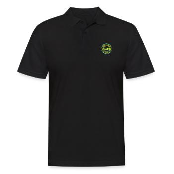 Perfekt Alwin - Männer Poloshirt - Schwarz - Vorne - Kai (181cm)