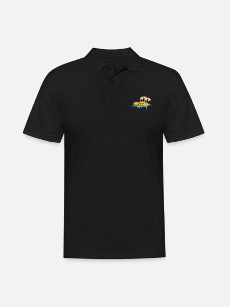 Paxi - Männer Poloshirt - Schwarz