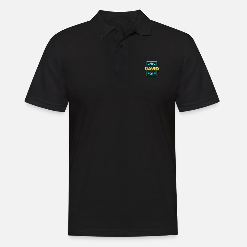 David David - Polo Homme - noir