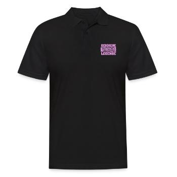 Birthday Gift 1974 - Men's Polo Shirt - black - Front - Kai (181cm)