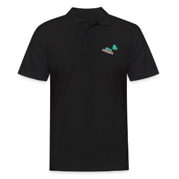 Papa Joshua - Men's Polo Shirt - black - Front - Kai (181cm)