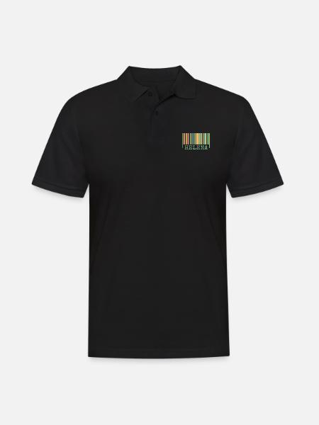 Gift for Helena - Men's Polo Shirt - black