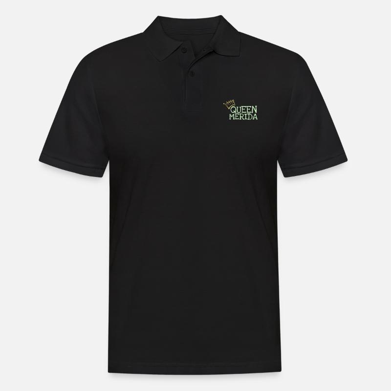 Merida - Männer Poloshirt - Schwarz