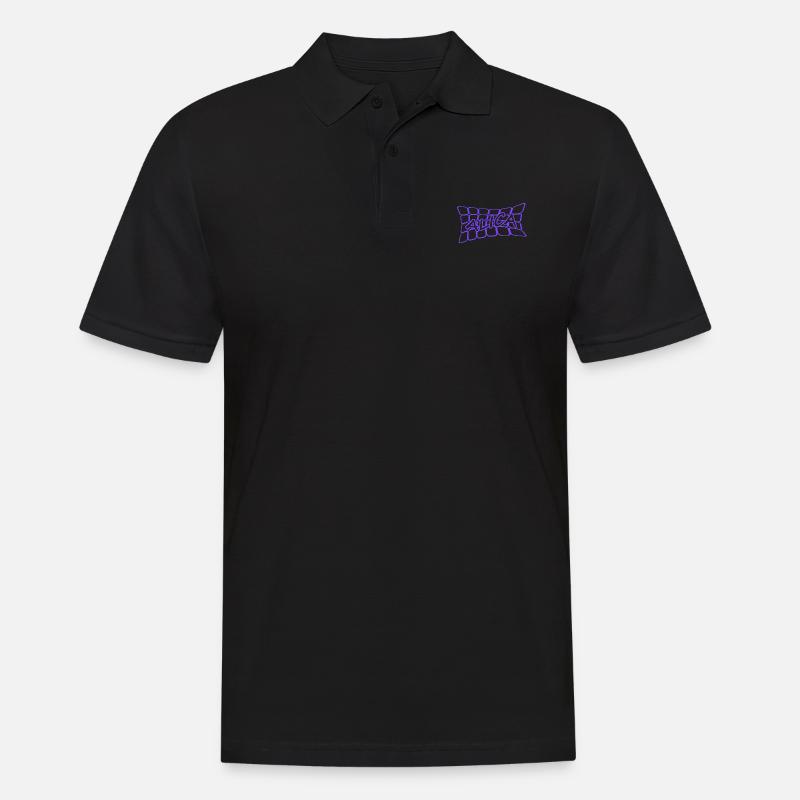 Name Alica - Männer Poloshirt - Schwarz