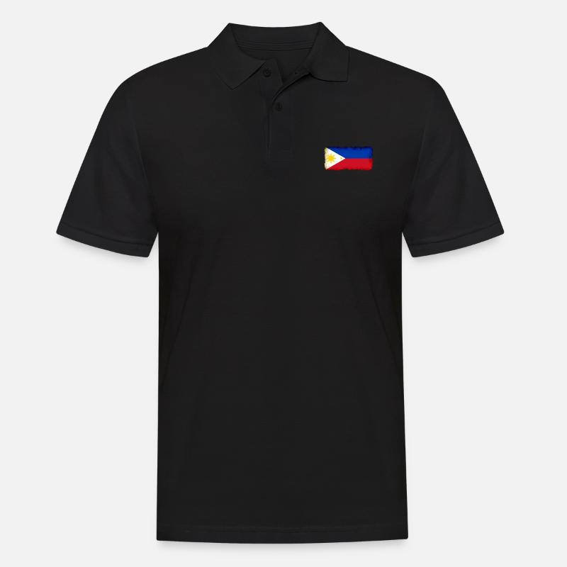 Philippinen Philippinen - Männer Poloshirt - Schwarz