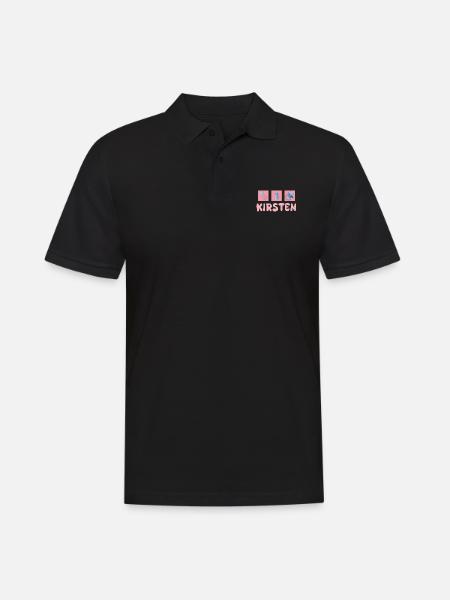 Pacifier Kirsten - Men's Polo Shirt - black