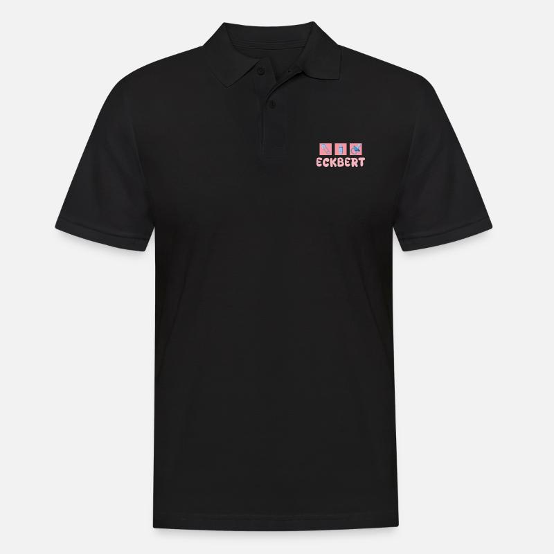 Gift for Eckbert - Men's Polo Shirt - black