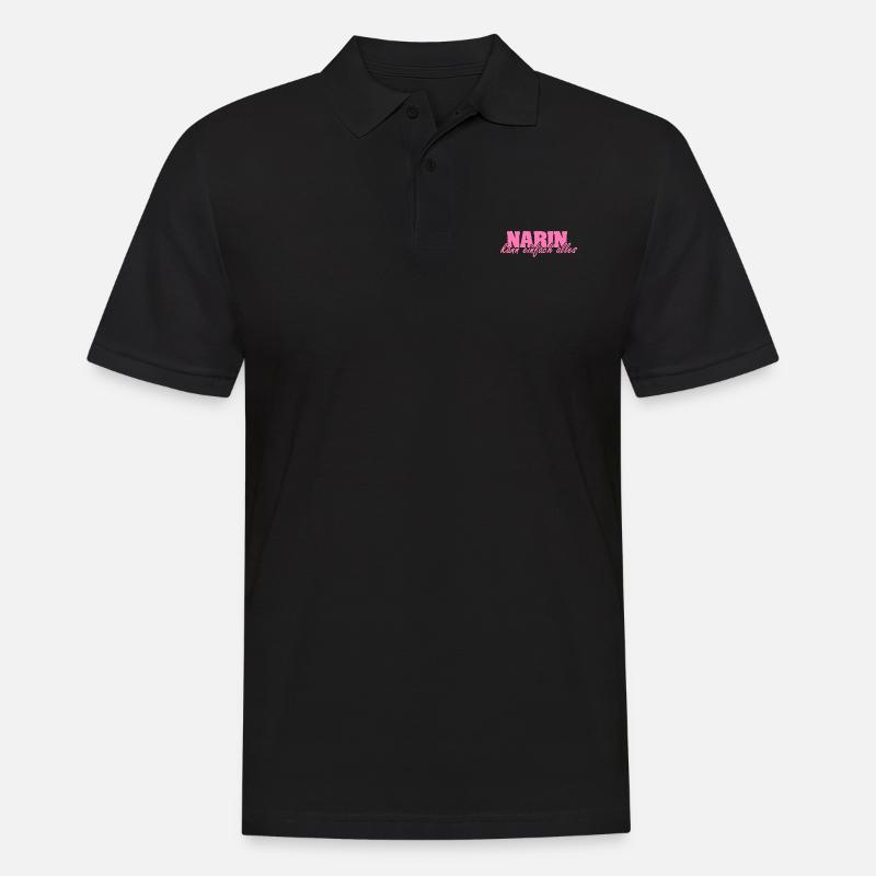 Narin - Polo Homme - noir