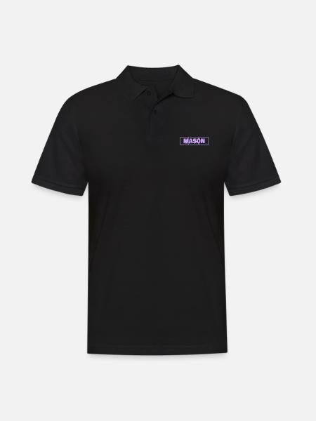 Gift for Mason - Men's Polo Shirt - black