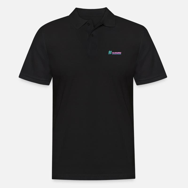 JASMIN Jasmin - Männer Poloshirt - Schwarz